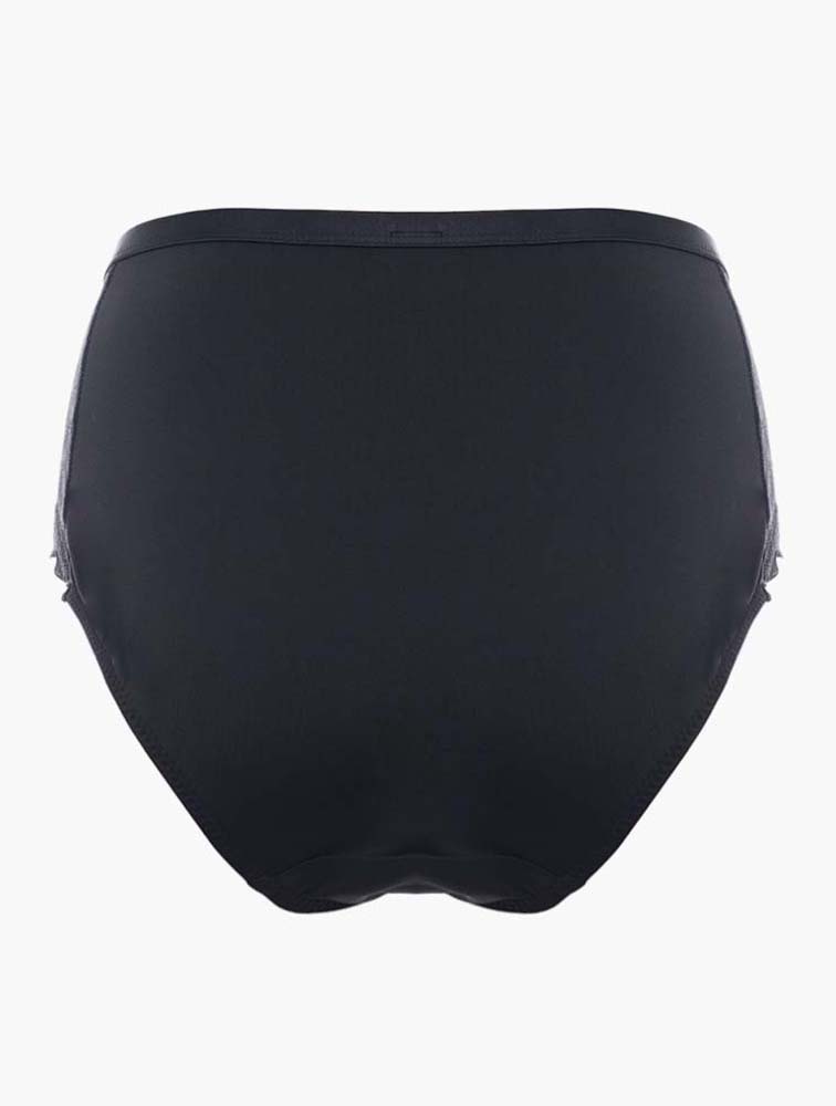 MyRunway | Shop Daily Finery Black Lace Trim Panties for Women